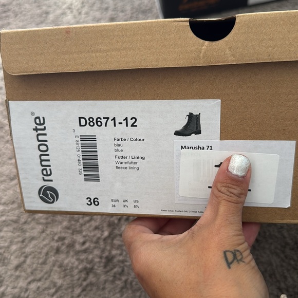 Remonte marusha teal boots NWT - Picture 6 of 12